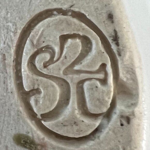 Handcrafted White Matte Pottery Mug with Rooster on Minnesota Shaped Medalion - Picture 9 of 12